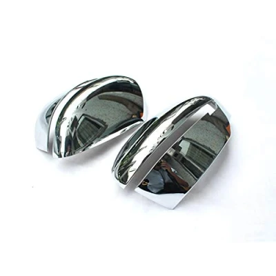 Image of KUST for Qashqai J11 2014 2015 2016 2017 2018 2019 2020 Rear view Door Mirror Cover Trim 2PCS Car Exterior Accessories Decoration ABS Chrome