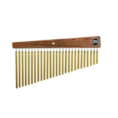 Image of Meinl Percussion Mountable Stage Chime Small Musical Instrument with 27 Sound Bars 1 row Wood and Aluminum, Natural Gold (CH27)