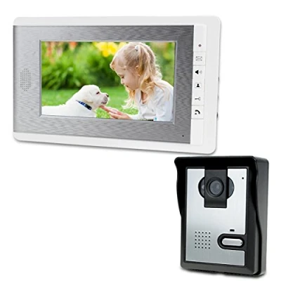 Image of LIBO Smart Home 7&quot; Waterproof Video Intercom Wired Doorbell Door Peephole Digital HD Monitor IR Night Vision Camera for House Entry System