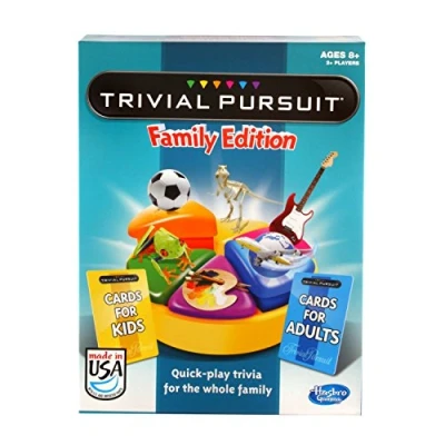 Image of Hasbro Trivial Pursuit Family Edition Game (English edition)