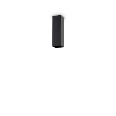 Image of Sky Indoor Surface Mounted Ceiling Lamp 1 Light Black Small, GU10