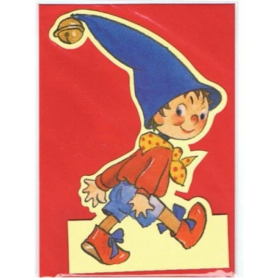 Image of Enid Blyton&#039;s Original Noddy Stand up Card Happy Birthday Greetings SU8