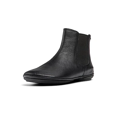 Image of Camper Right NINA Classic ankle boots, Women&#039;s, Size: 8, Black Leather and textile