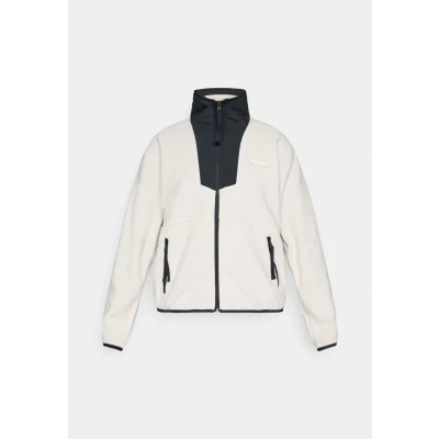 Image of Columbia SEQUOIA GROVE FULL ZIP Fleece women&#039;s jacket in Beige