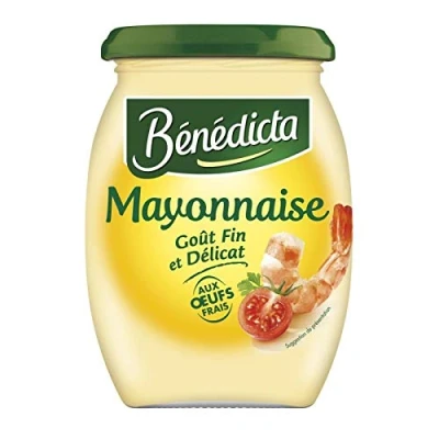 Image of Bénédicta Mayonnaise Nature 510G Lot of 4 Price Per Fast Delivery