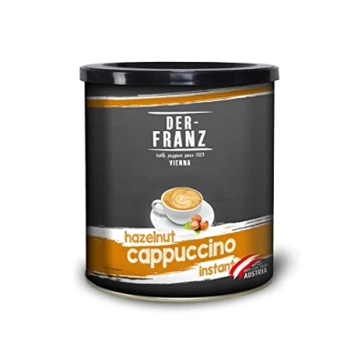 Image of Der Franz Instant Cappuccino, flavoured with Hazelnut, 500 g