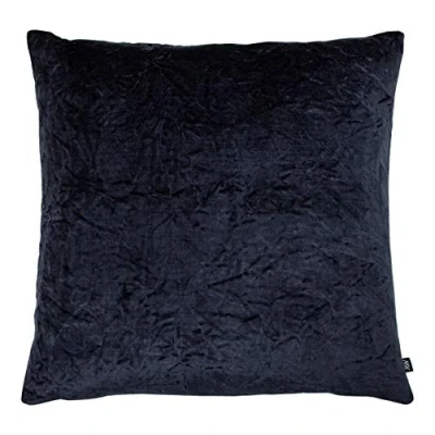 Image of Ashley Wilde Kassaro Cushion Blue Cotton Size 50 cm x