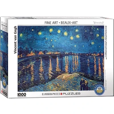 Image of The Starry Night over Rhone. 1000 Teile