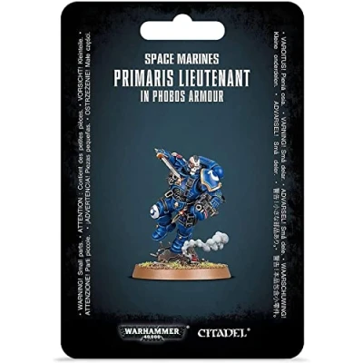 Image of Games Workshop Warhammer 40,000 Space Marines Primaris Lieutenant In Phobos Armour