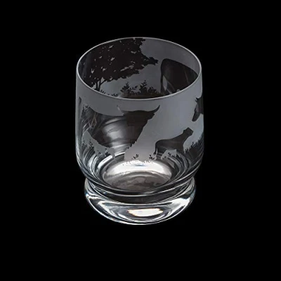 Image of Dartington Aspect Tumbler Highland Cattle