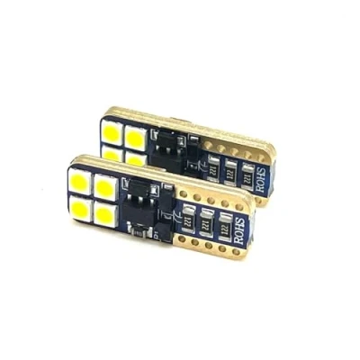 Image of 501CB83030 Sidelight Bulbs Pair 3030 SMD LED Canbus Error Free 501 W5W T10 194 Xenon White