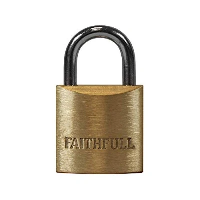 Image of Faithfull FAIPLB20 Padlocks, Set of 6