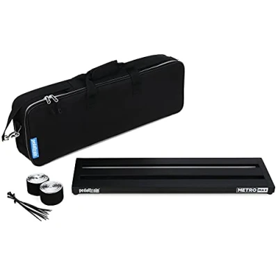 Image of Pedaltrain Metro MAX Pedalboard with soft case 3 Rails 28 x 8, PT MMAX SC