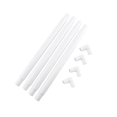 Image of Embroidery Frame Plastic Cross Stitch Square Rectangle Clip for Quilting Needlepoint Tool(43.1 * 43.1cm)