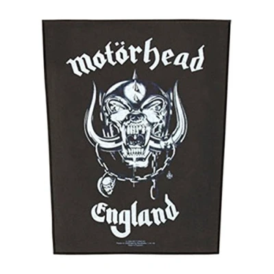 Image of Motorhead Classic England Warpig Official New Black Iron On Patch