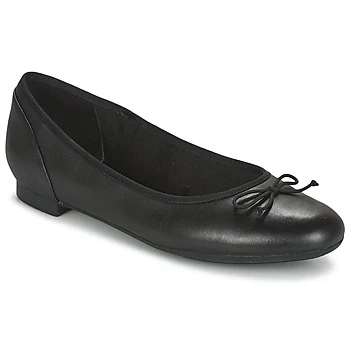Image of Clarks Women&#039;s Couture Bloom Ballet flat, Black, 3 UK