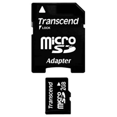 Image of Transcend 2GB Micro/Transflash SD Card