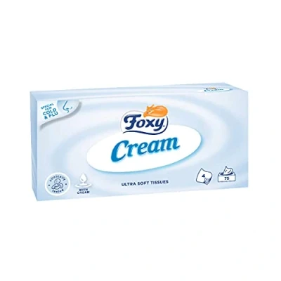 Image of FOXY Veline Facial Tissues Box 75 Units