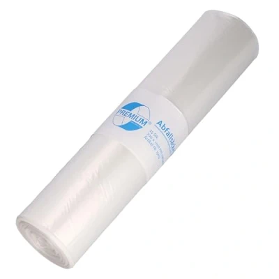 Image of DEISS PREMIUM Type 60 Rubbish Bags 120 L Transparent