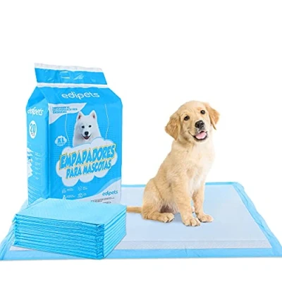 Image of Edipets, Puppy Pads, Disposable Hygienic Pet Mats, Whelping and Training Pads for Dogs, Absorbent, Leakproof Resistant, 39.37 in x 23.62 (20 Pack)
