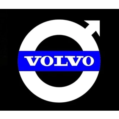 Image of Car Door Logo Light Projector for Volvo XC60 XC40 XC90 S90 S60L S80L V90, Puddle Lights Welcome Lights, HD Ghost Shadow Decoration Accessories,1PCS