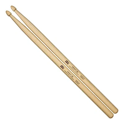 Image of Meinl Drumsticks, Heavy 2B American Hickory with Acorn Shape Wood Tip MADE IN GERMANY SB110