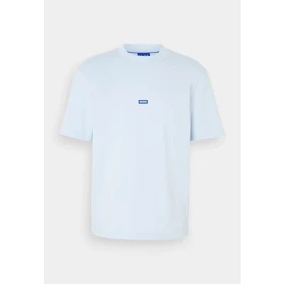 Image of HUGO Nieros Basic Tshirt, Men&#039;s, Size: XXL, Open blue