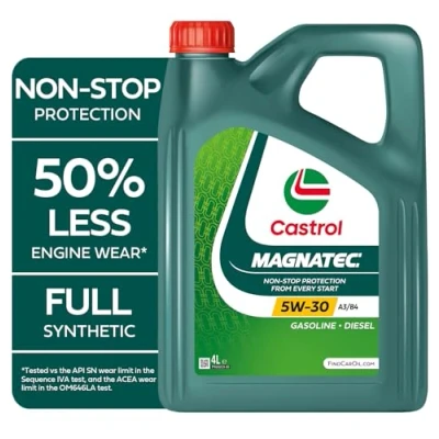 Image of Castrol MAGNATEC 5W 30 A3/B4 Engine Oil 4L