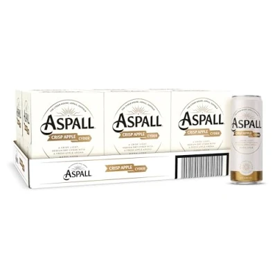 Image of Aspall Crisp Apple Premium Cyder 24 x 330 ml (cans)