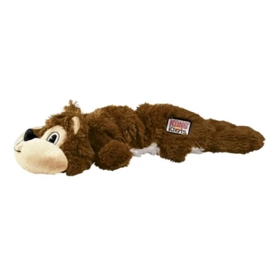 Image of KONG Scrunch Knots Squirrel Internal Knotted Ropes and Minimal Stuffing For Less Mess Medium/Large Dogs