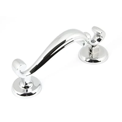 Image of From The Anvil Polished Chrome Doctors Door Knocker