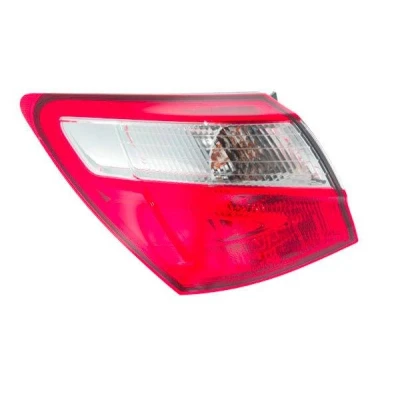 Image of 26555BR00A, 26555BR00B Rear light VALEO 044175 ORIGINAL PART Left Outer section with bulbs bulb holder NISSAN: Qashqai / Qashqai+2 I