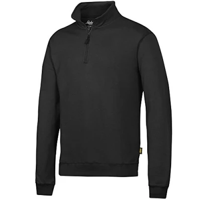 Image of Snickers 1/2 Zip Sweatshirt Black XL
