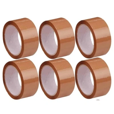Image of AMD Nexus Heavy Duty Strong Packaging Tape,(48mm X 66m) Self Adhesive High Strength Secure Sticky Tape for Parcel Boxes &amp; Moving (12, Brown)