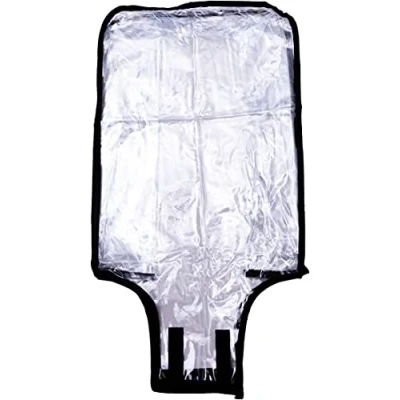 Image of Clear PVC Protective Luggage Cover Protect Your Suitcase from scrapes and bashes When Travelling (for suitcases up to 28 Inches)