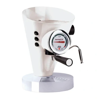 Image of Bugatti Diva Coffee Machine White