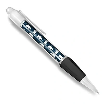 Image of Destination Vinyl ltd Beautiful and comfortable White Ballpoint Pen(Black Ink) Polar Bear Cartoon Animal Cute #14820