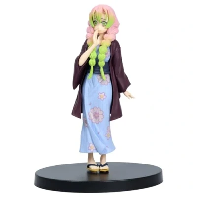 Image of BANPRESTO DEMON SLAYER Mitsuri Kanroji Figurine 15cm