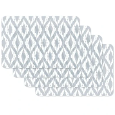 Image of Vénilia Set of 4 Orient Placemats for Dining Room Table Mats Plate Coasters Wipe Clean Food Safe 45 x 30 cm