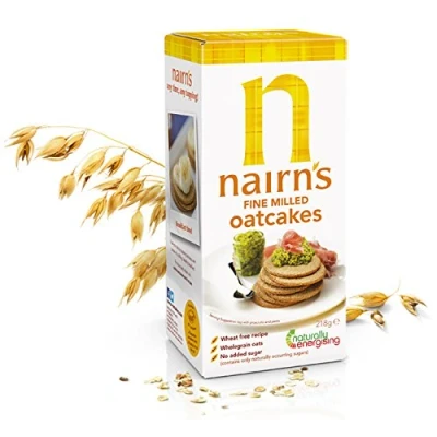 Image of (6 PACK) Nairns Fine Milled Oat Cakes 218g 6 PACK BUNDLE by Nairn&#039;s Oatcakes