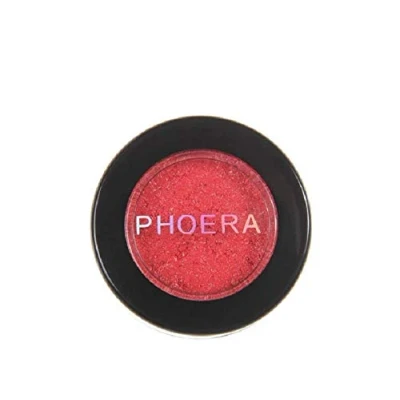 Image of PHOERA Super Vibrant Ultra Metallic Eyeshadow Long Lasting Waterproof Shimmer High Pigment Glitter Eye Shadow Palette Cosmetic Makeup AQUAPURITY (109 ROSE)