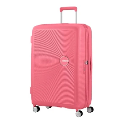 Image of American Tourister Soundbox Spinner L Expandable Case, 77 cm, 110 L, Pink (Sun Kissed Coral)