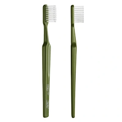 Image of TePe Denture Care Toothbrush, 1pc, Toothbrush with Extra Long and Strong filaments to Ensure Good Accessibility, Easy Cleaning of dentures