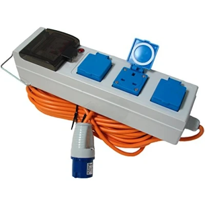 Image of Maypole 230V 10A Mobile Mains Power Unit For Caravans, Camping, Campervans, Motorhomes