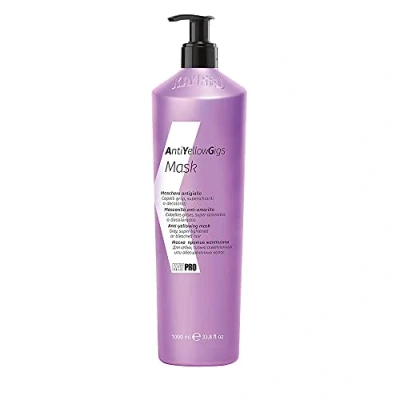 Image of KEPRO Kay Pro NO Yellow GIGS Anti MASK for blonde, bleached or grey hair 1000ml