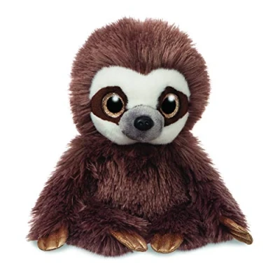 Image of Aurora, 61199, Sparkle Tales, Jasper The Sloth, 12In, Soft Toy, Brown
