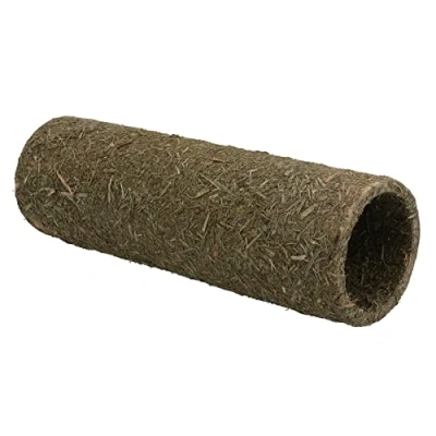 Image of Extra Small Pet Hamster Mouse Naturals Treat Hay &#039;n&#039; Hide Meadow Tunnel