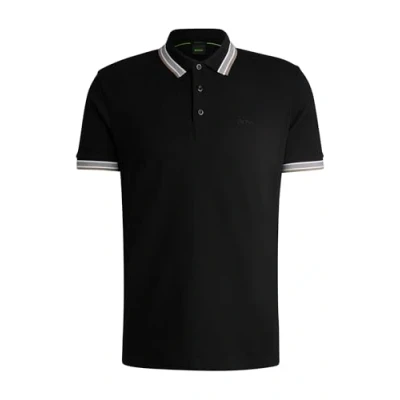 Image of BOSS Paddy Polo shirt, Men&#039;s, Size: Small, Charcoal five