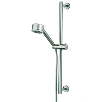 Image of Tiger Boston Shower Set Massage, Stainless Steel Polished, 13.9 x 66.5 28.8 cm