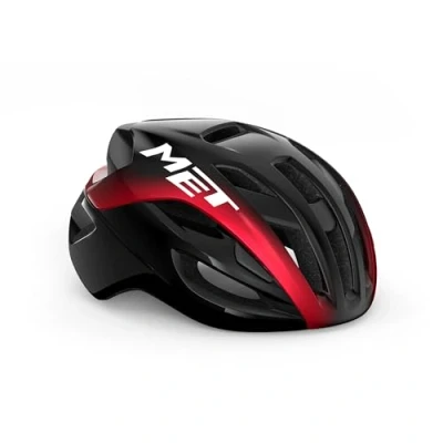 Image of MET Rivale MIPS Road Cycling Helmet In Black / Red Size Medium (56 58 cm)